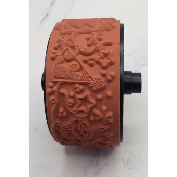 Stampin Up Roller Stampin Around Stamp Lot of 6 Rubber Stamping Wheels - Picture 9 of 16